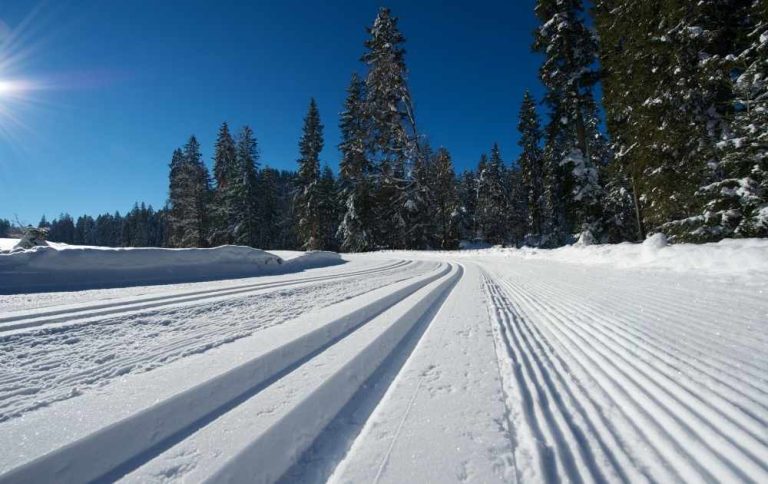 åka längdskidor falun